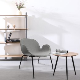 NUFORMA Krzesło, fotel, kubełkowe, wygodny, metalowe nogi