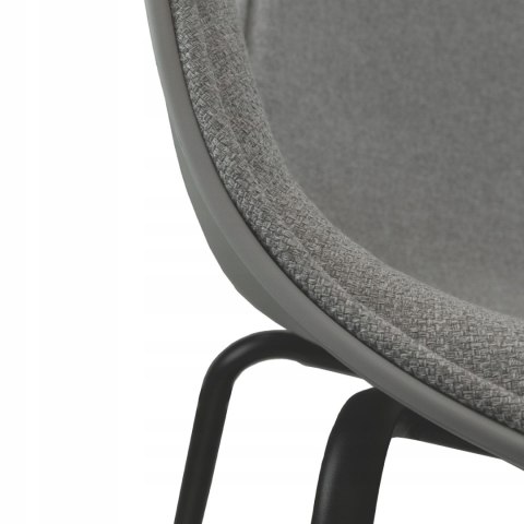 NUFORMA Krzesło, fotel, kubełkowe, wygodny, metalowe nogi