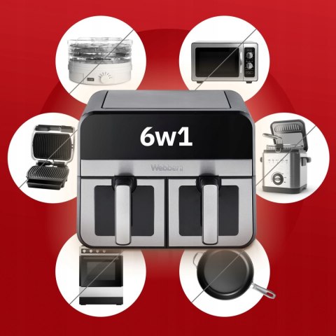 WEBBER Frytkownica beztłuszczowa Webber AF900