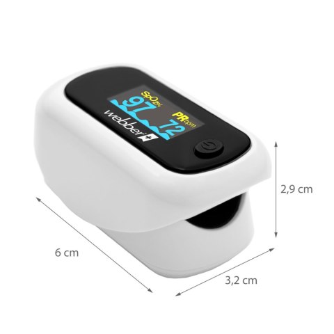 WEBBER Pulsoksymetr napalcowy WEBBER C356