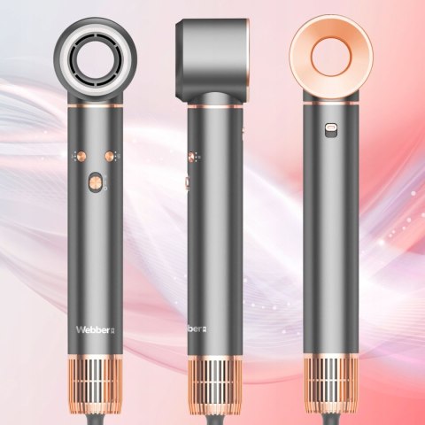 WEBBER Suszarka do włosów 5w1 WEBBER HD4 1300W z JONIZACJĄ I REGULACJĄ