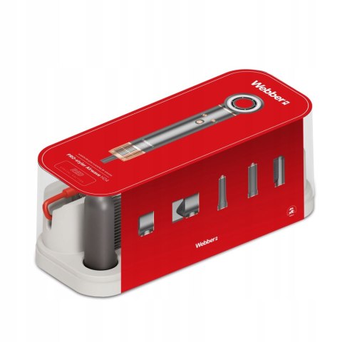 WEBBER Suszarka do włosów 5w1 WEBBER HD4 1300W z JONIZACJĄ I REGULACJĄ