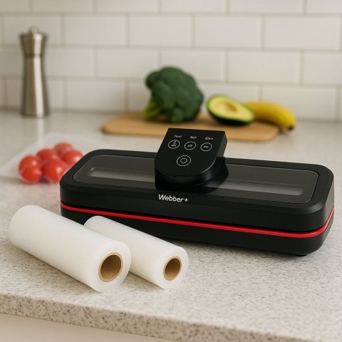 WEBBER Folia do Próżniowego Przechowywania Żywności (w rolce) - 2 sztuki
