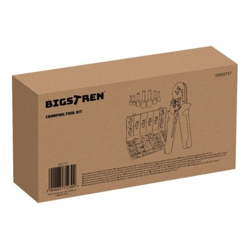 Bigstren Zaciskarka do tulejek 0.25-10mm2 Bigstren 22717 Bigstren Zaciskarka do tulejek 0.25-10mm2 Bigstren 22717