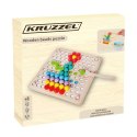 Kruzzel Drewniana układanka koraliki 22403