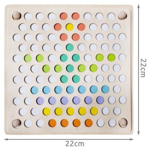 Kruzzel Drewniana układanka koraliki 22403 Kruzzel Drewniana układanka koraliki 22403