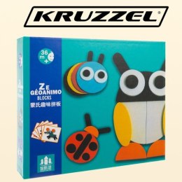 Kruzzel Układanka drewniana- puzzle Kruzzel 22426