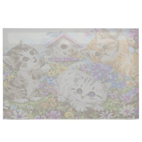 Maaleo Malowanie po numerach 40x50cm- kotki Maaleo 22781 Maaleo Malowanie po numerach 40x50cm- kotki Maaleo 22781