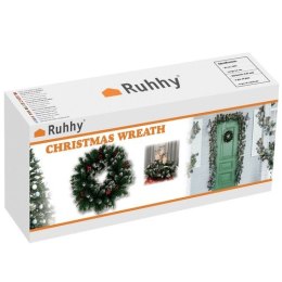 Ruhhy Wianek- stroik świąteczny ośnieżony Ruhhy 22302