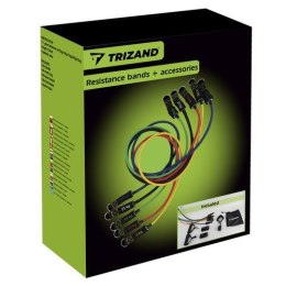 Trizand Zestaw gum do ćwiczeń + akcesoria Trizand 22716