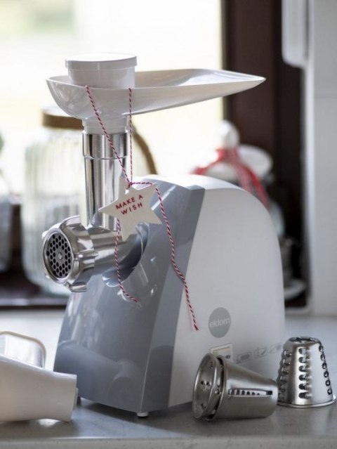 ELDOM Maszynka do mielenia mięsa z szatkownica M200ZT ELDOM