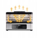 IDEAL DUŻA Suszarka do Grzybów Owoców Warzyw IDEAL INOX +Termoobieg 400W +Timer