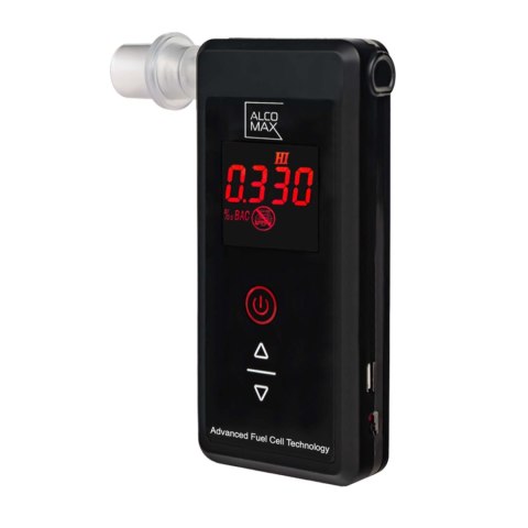 METEO Alkomat AX7 elektrochemiczny z PLATYNĄ 5000 pomiarów bez kalibracji