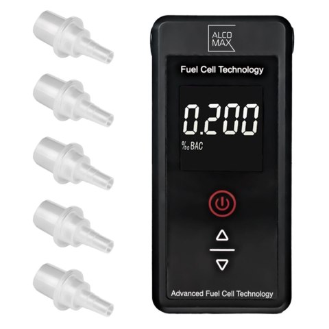 METEO Alkomat AX7 elektrochemiczny z PLATYNĄ 5000 pomiarów bez kalibracji