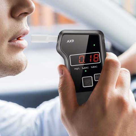 METEO Alkomat AX9 elektrochemiczny z PLATYNĄ