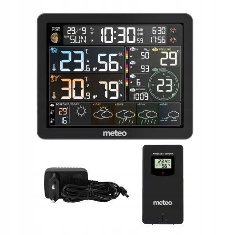 METEO MULTI STACJA POGODOWA METEO SP400 WIFI +MIERNIK ZANIECZYSZCZENIA POWIETRZA