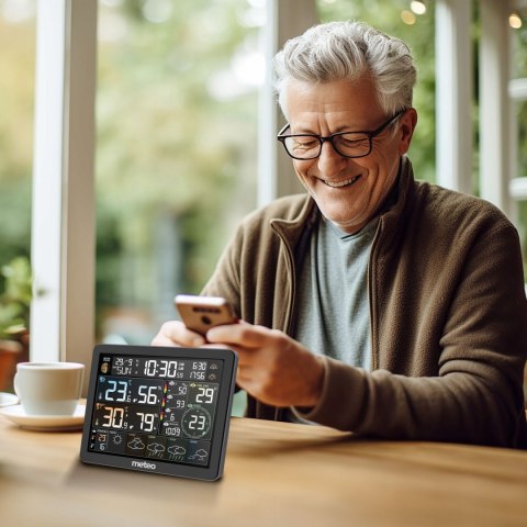 METEO MULTI STACJA POGODOWA METEO SP400 WIFI +MIERNIK ZANIECZYSZCZENIA POWIETRZA