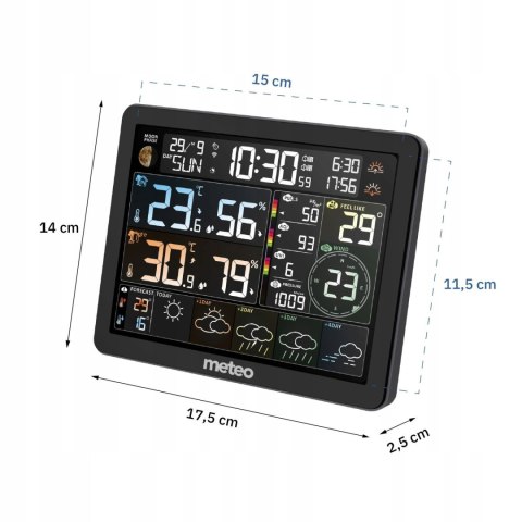 METEO MULTI STACJA POGODOWA METEO SP400 WIFI +MIERNIK ZANIECZYSZCZENIA POWIETRZA