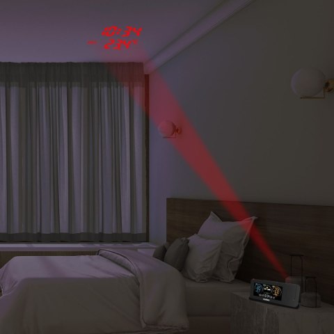 METEO Stacja pogodowa METEO SP102 z DCF i Projektorem