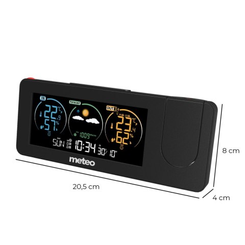 METEO Stacja pogodowa METEO SP102 z DCF i Projektorem