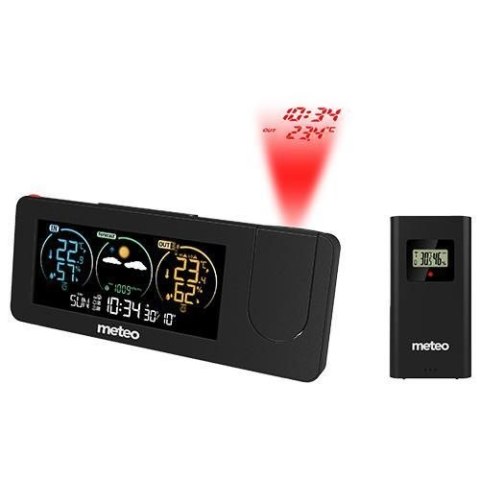 METEO Stacja pogodowa METEO SP102 z DCF i Projektorem