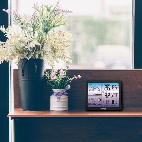 METEO Stacja pogodowa METEO SP107 czarna