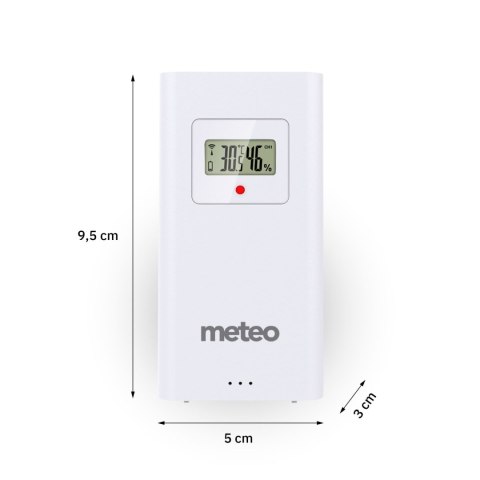 METEO Stacja pogodowa METEO SP110 z DCF biała