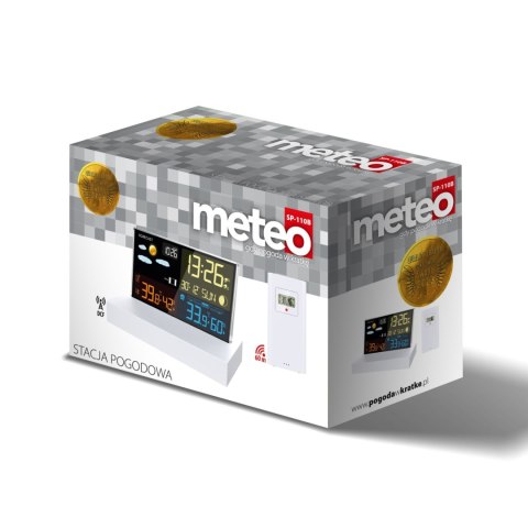 METEO Stacja pogodowa METEO SP110 z DCF biała