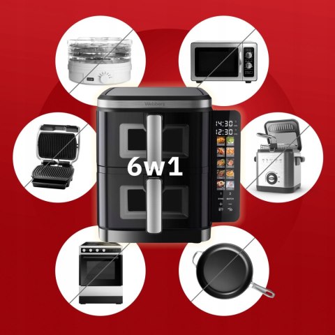 WEBBER Frytownica beztłuszczowa Webber AF901