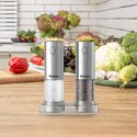 WEBBER MŁYNEK DO PIEPRZU I SOLI ELEKTRYCZNY AKUMULATOROWY USB MŁYNEK DO SOLI 2 SZT