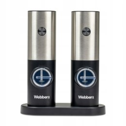 Elektryczne młynki Webber - widok od przodu