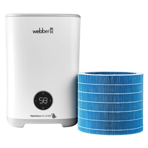 Webber HH30002 nawilżacz ewaporacyjny – urządzenie i filtr HydroClean Cluster