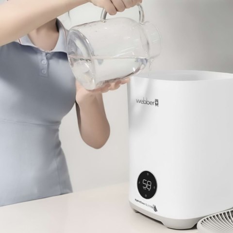 Webber HH30002 – nawilżacz ewaporacyjny 3L do 30 m², kolor biały