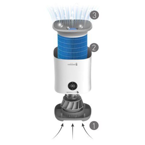 Filtr do Webber HH30002 – wkład ewaporacyjny HydroClean Cluster