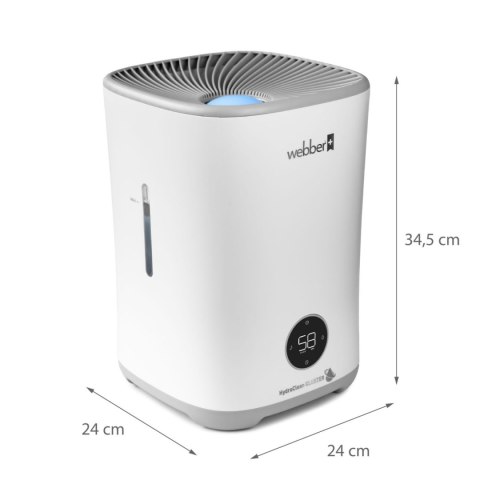 Wymiary Webber HH30002 – kompaktowy nawilżacz ewaporacyjny