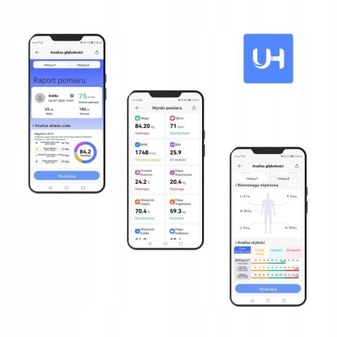 Webber Med Waga Łazienkowa SIENA PS636