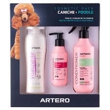 Artero zestaw kosmetyków dla pudli i psów o kręconej sierści – pielęgnacja i objętość
