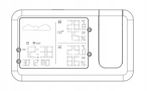 METEO Stacja pogodowa Meteo SP208
