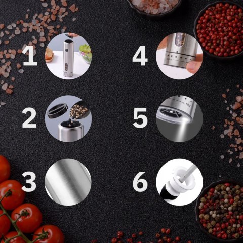 WEBBER Elektryczny młynek do przypraw MK43 Webber