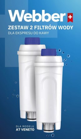 WEBBER FILTR WODY DO EKSPRESU WEBBER A7 VENETO KPL.2 SZT