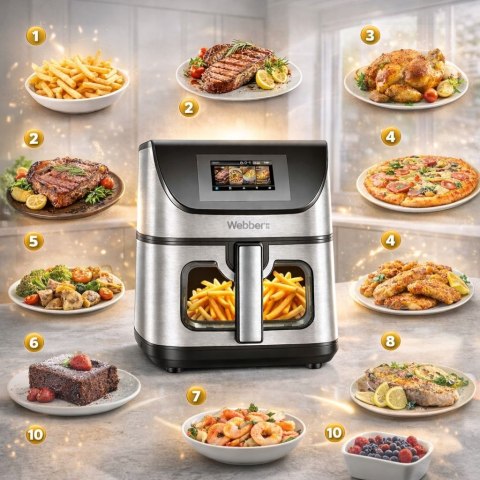 WEBBER Frytownica beztłuszczowa Webber AF938TFT EINS