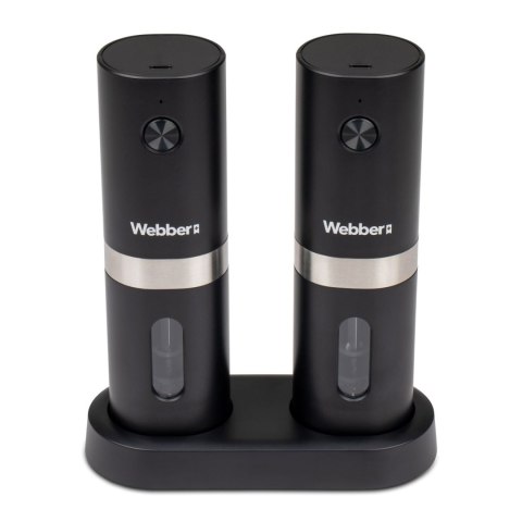 WEBBER MŁYNEK DO PIEPRZU I SOLI ELEKTRYCZNY AKUMULATOROWY USB - 2 SZT