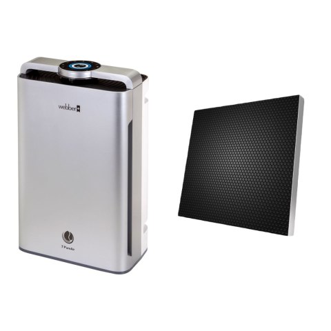Webber AP9700 Silver WiFi – oczyszczacz powietrza z filtrem HEPA
