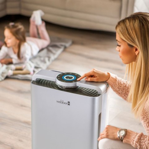 Webber AP9700 Silver WiFi – tryby pracy oczyszczacza powietrza
