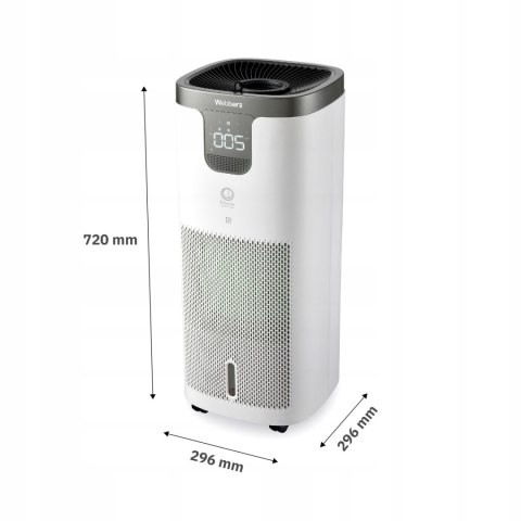 Oczyszczacz powietrza Webber APEH11003 – wymiary produktu