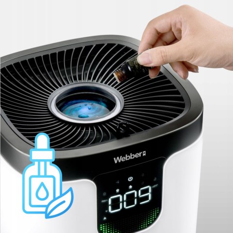 Oczyszczacz powietrza Webber APEH11003 z panelem dotykowym LED
