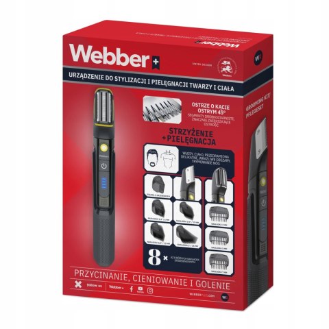 WEBBER Trymer do włosów i ciała Webber BG-600