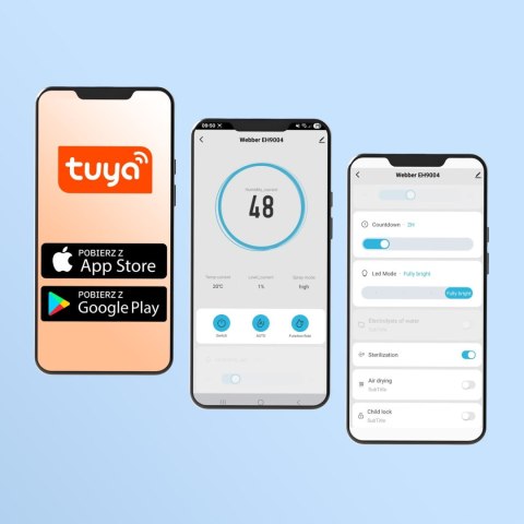 WEBBER Webber EH9004 TAUPE Nawilżacz ewaporacyjny