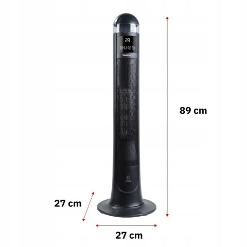 WEBBER Webber ETNA TH2200B Grzejnik ceramiczny kolumnowy z nawilżaczem