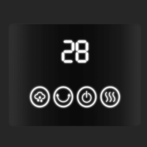 WEBBER Webber ETNA TH2200G Grzejnik ceramiczny kolumnowy z nawilżaczem